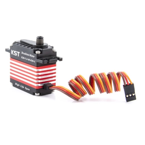 Heiße Verkäufe KST X20-7.4-M-820 30Kgf.cm 0,09 Sek. RC Modell HV Digital Metal Gear HLS 6BB Bürstenloser Motor für RC FPV Drohnen DIY Teile